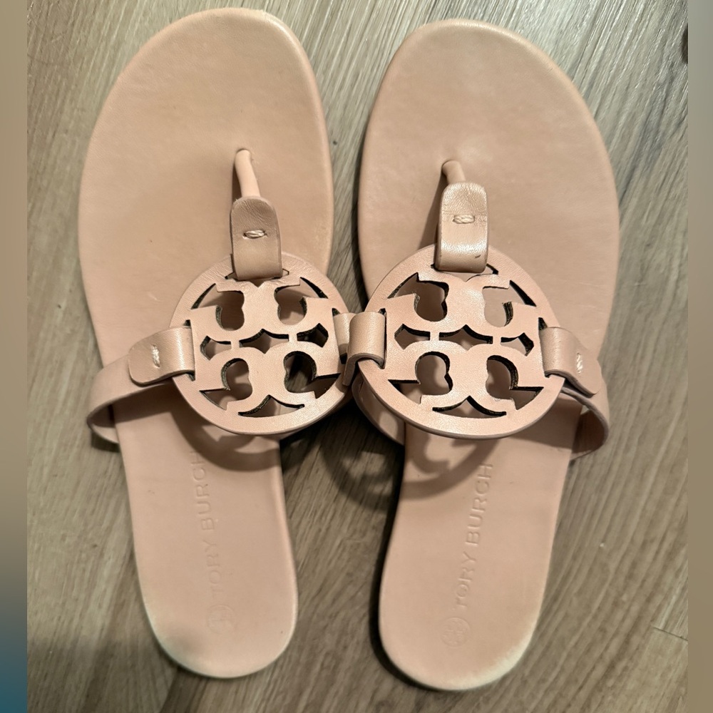 Lightly Worn Tory Burch Miller Sandals 7.5